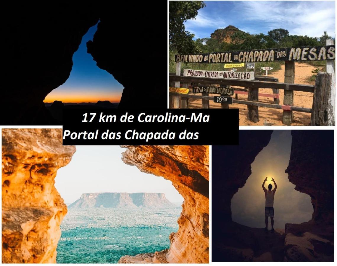 Casa De Temporada Nosso Cantinho A カロリナ エクステリア 写真